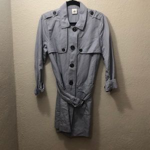 Blue CAbi trench coat